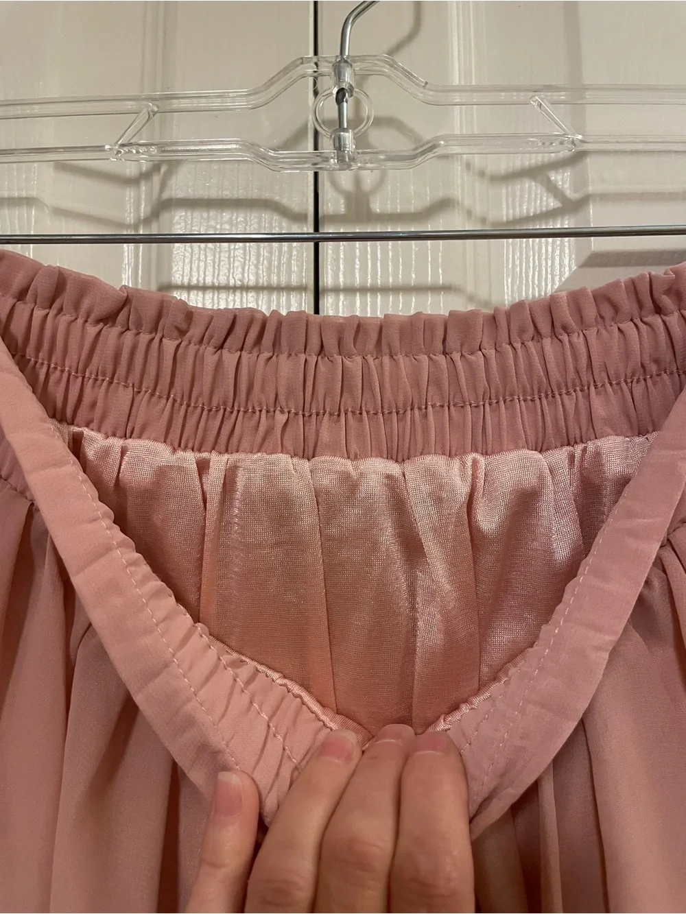 Blush pink dusty